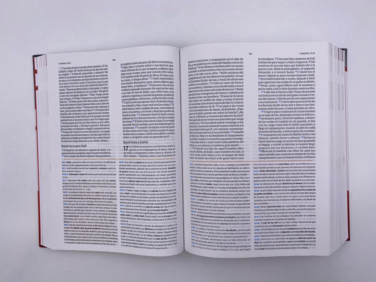 Biblia de Estudio Holman RVR60 Tapa Dura