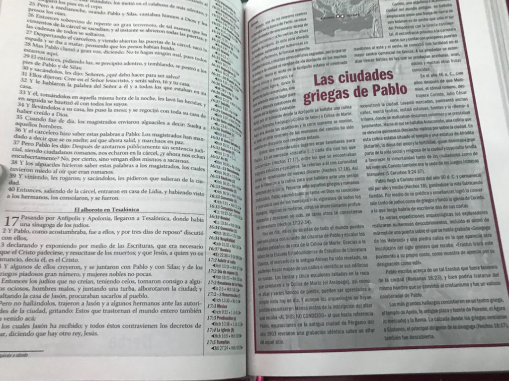 Biblia RVR 1960 de Estudio Thompson Estudiante Tapa Dura