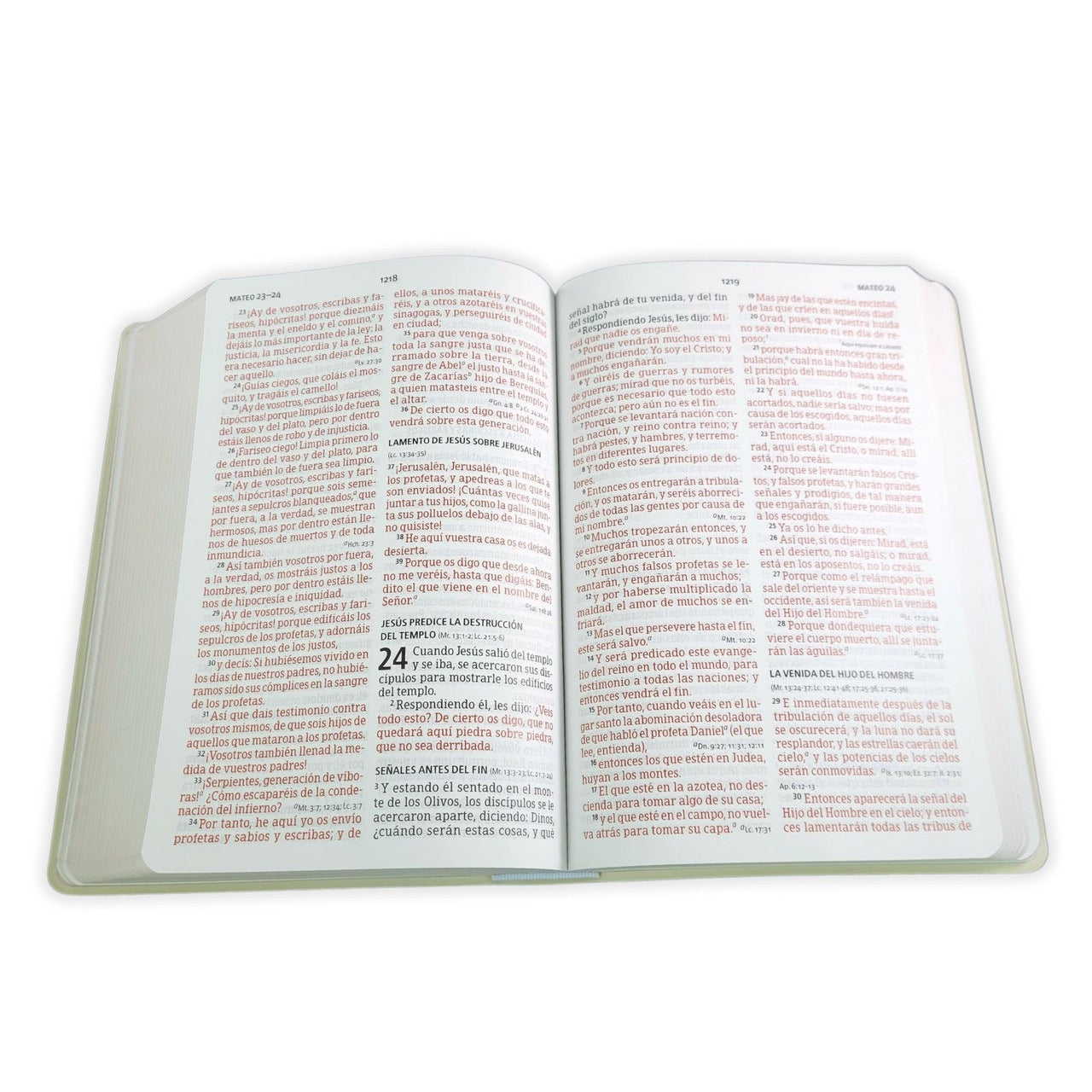 Biblia manual. Letra grande Blanco