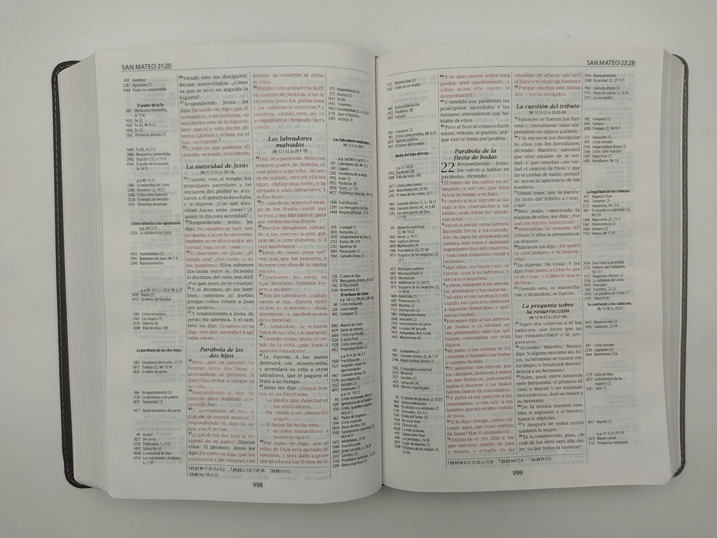 Biblia Thompson RVR60 Referencias