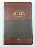 Biblia NVI Peninsular Tamaño manual letra grande café