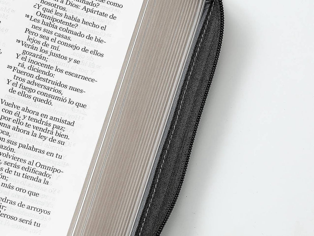 Biblia RVR60 tamaño manual letra Gigante Negro