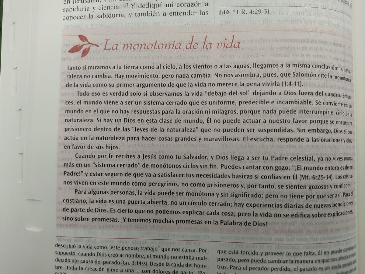 Biblia RVR 1960 de Estudio Vidas Transformadas Tapa Dura con Índice