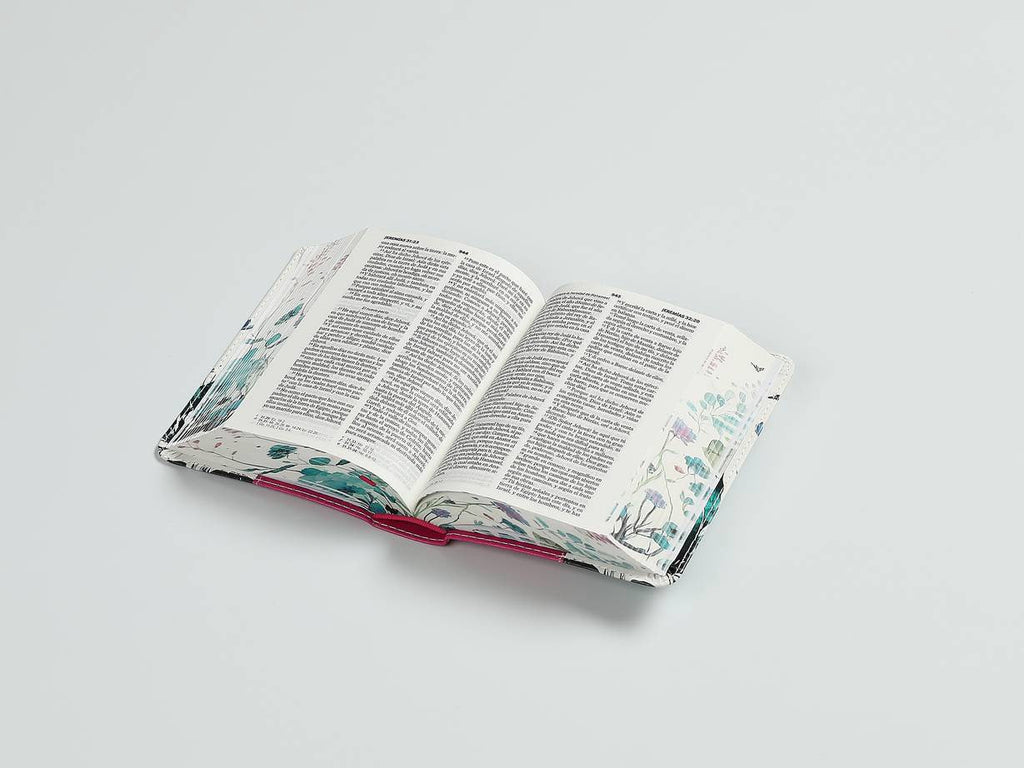 Biblia RVR60 bolsillo fucsia