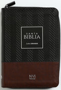 Biblia NVI Peninsular Portátil Letra Grande Negro