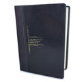 Biblia RVR 1960 de Estudio Diario Vivir Letra Grande Negro Ónice Símil Piel