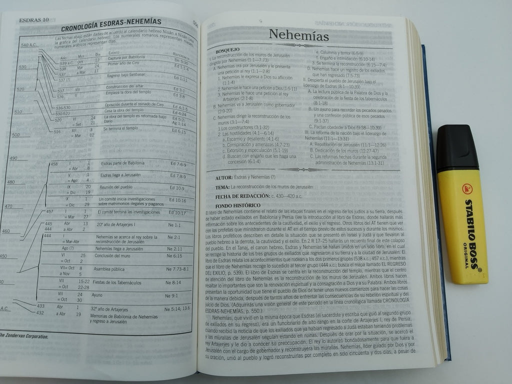 BIBLIA DE ESTUDIO DE LA VIDA PLENA PARA JÓVENES