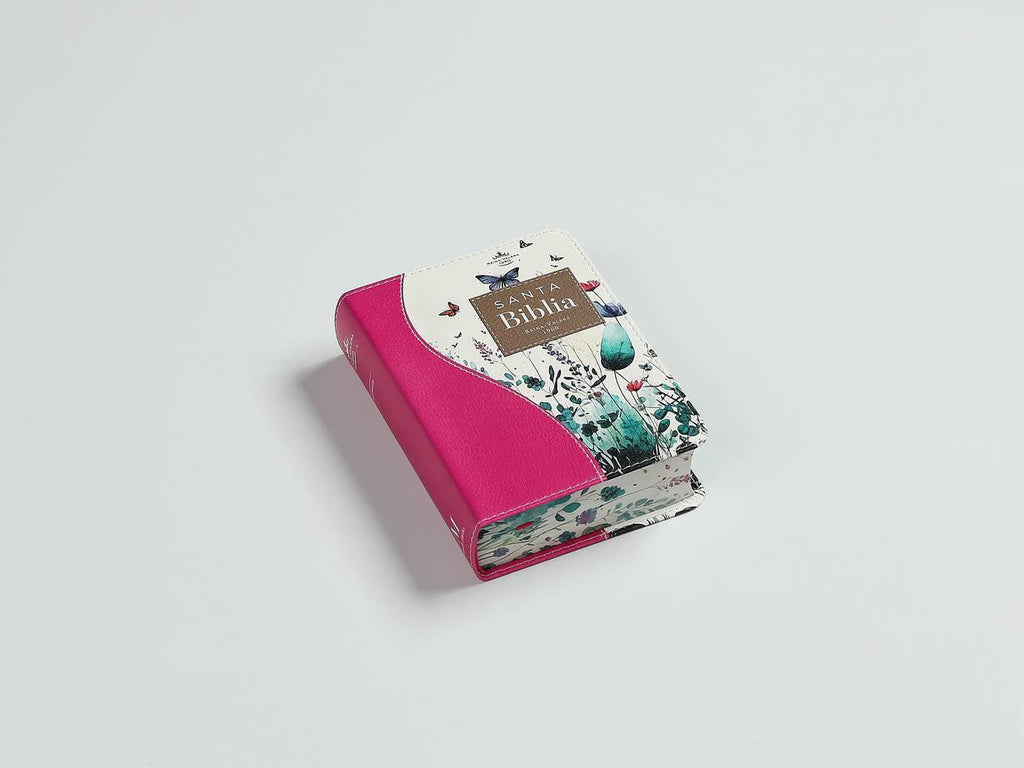 Biblia RVR60 bolsillo fucsia
