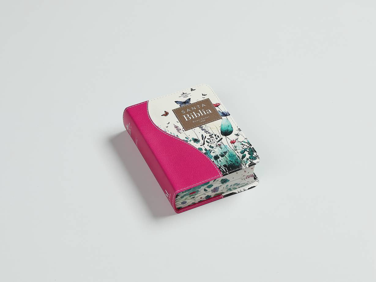 Biblia RVR60 bolsillo fucsia