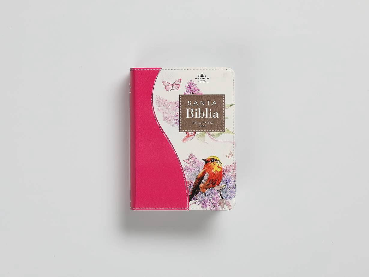 Biblia RVR60 bolsillo rosa