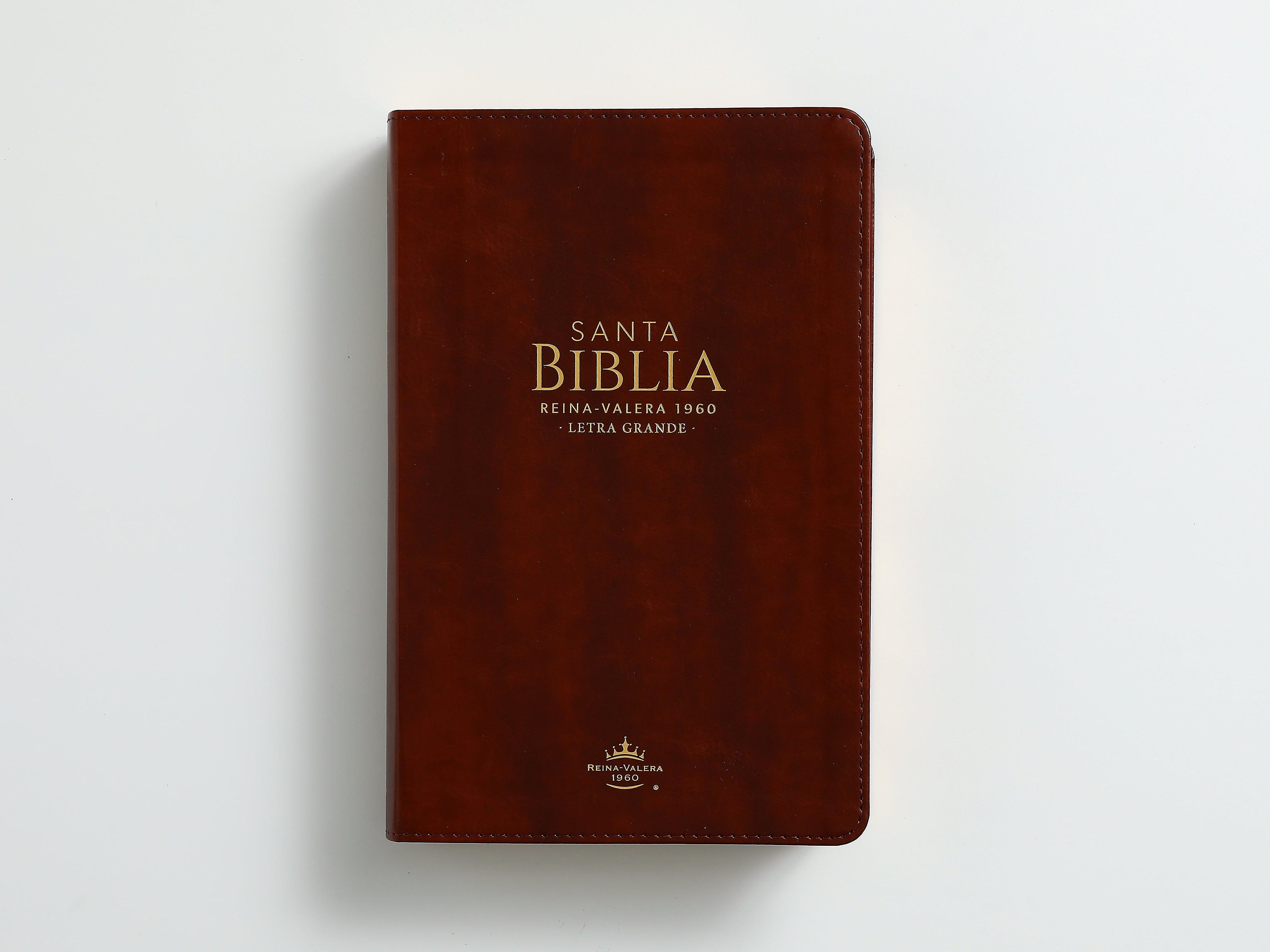 Biblia RVR60 Tamaño Manual Letra Grande café