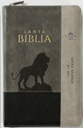 Biblia RVR60 Tamaño Manual letra grande león