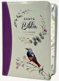 Biblia RVR60 portátil Letra Grande 11 puntos lila
