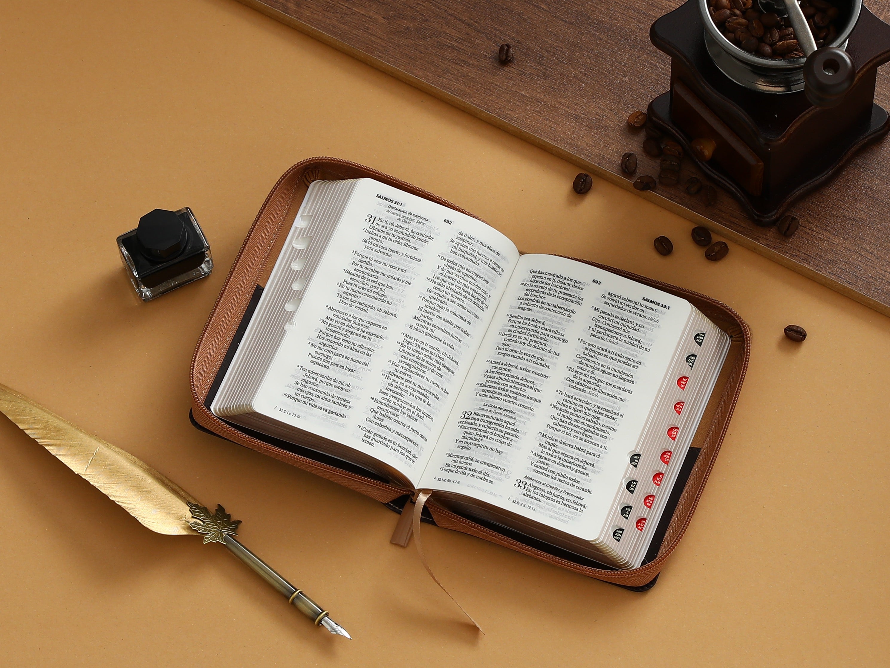 Biblia RVR60 bolsillo Expressión Café