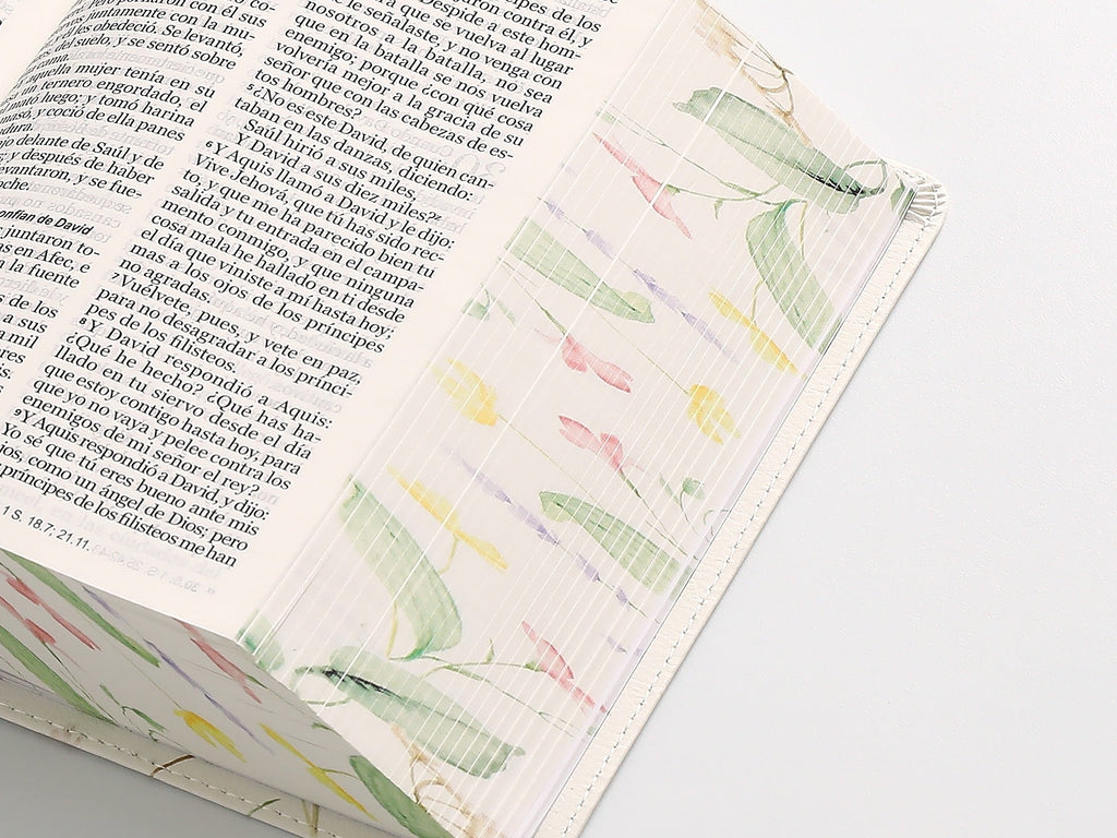 Biblia RVR60 portátil Letra Grande 11 puntos lila