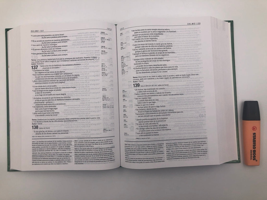 Biblia de estudio Diario Vivir NTV Tapa Dura