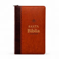 Biblia RVR60 de Obsequios y premios BICOLOR Café con cierre