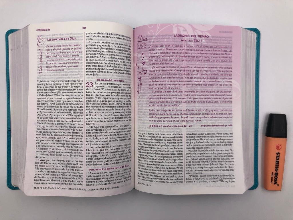Biblia La mujer conforme al corazón de Dios RVR60