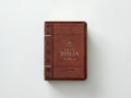 Biblia RVR60 tamaño compacto Letra Grande café