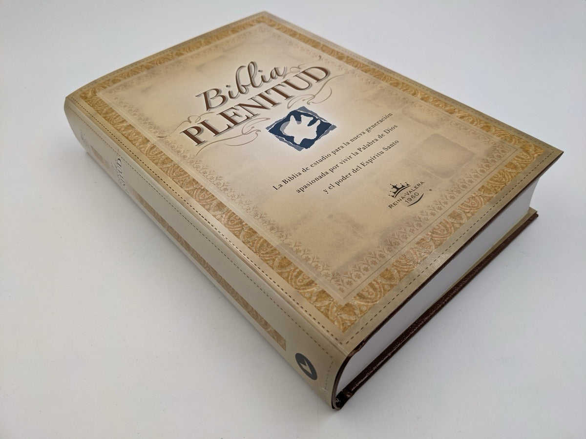 Biblia RVR 1960 de Estudio Plenitud Tapa Dura