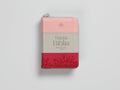 Biblia RVR60 Bolsillo i/piel Tricolor Rosa