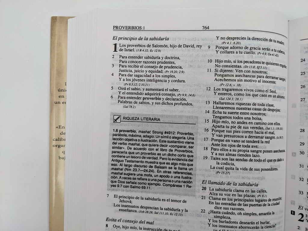 Biblia RVR 1960 de Estudio Plenitud Tapa Dura