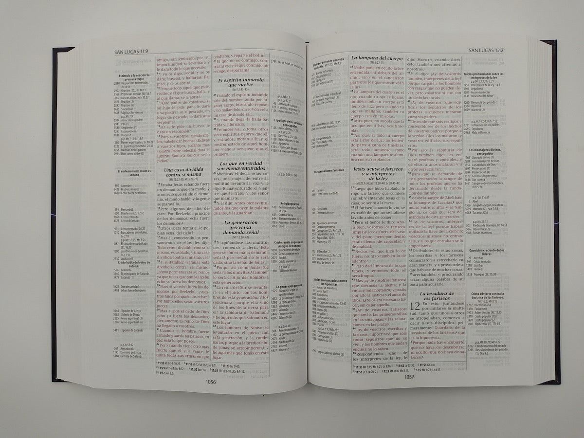 Biblia Thompson Milenio RVR60 Referencias