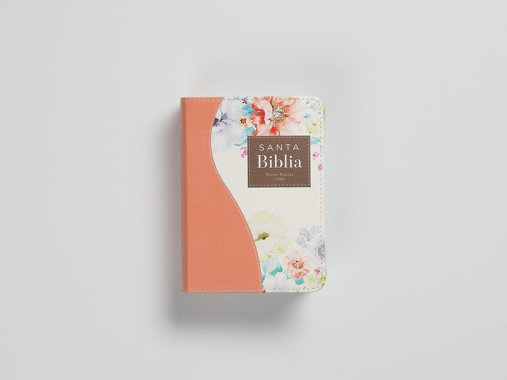 Biblia RVR60 bolsillo coral