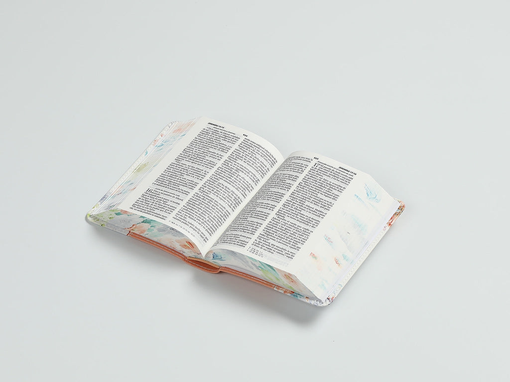 Biblia RVR60 bolsillo coral