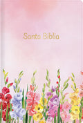 Biblia RVR 1960 Letra Grande Tamaño Manual Fucsia Símil Piel