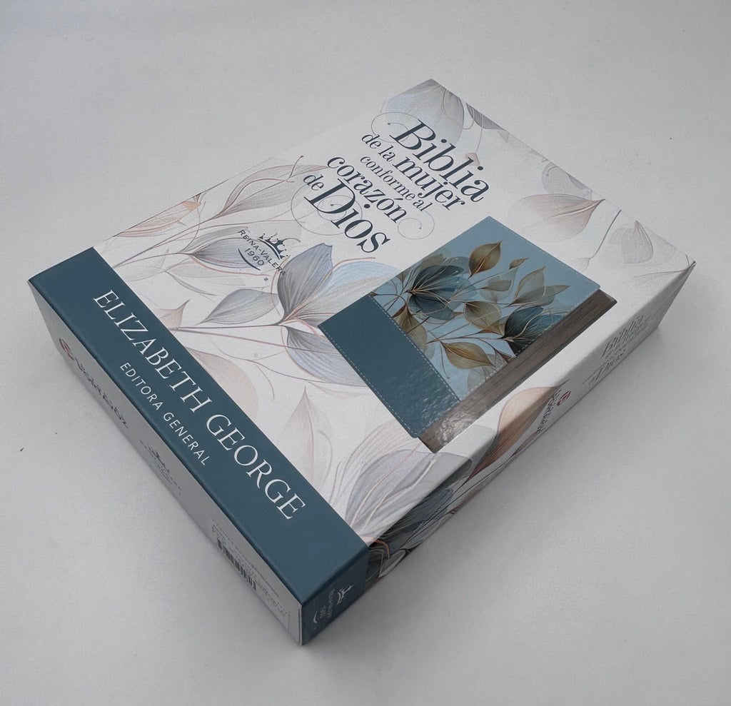 Biblia RVR 1960 de la Mujer Conforme al Corazón de Dios Edición pétalos