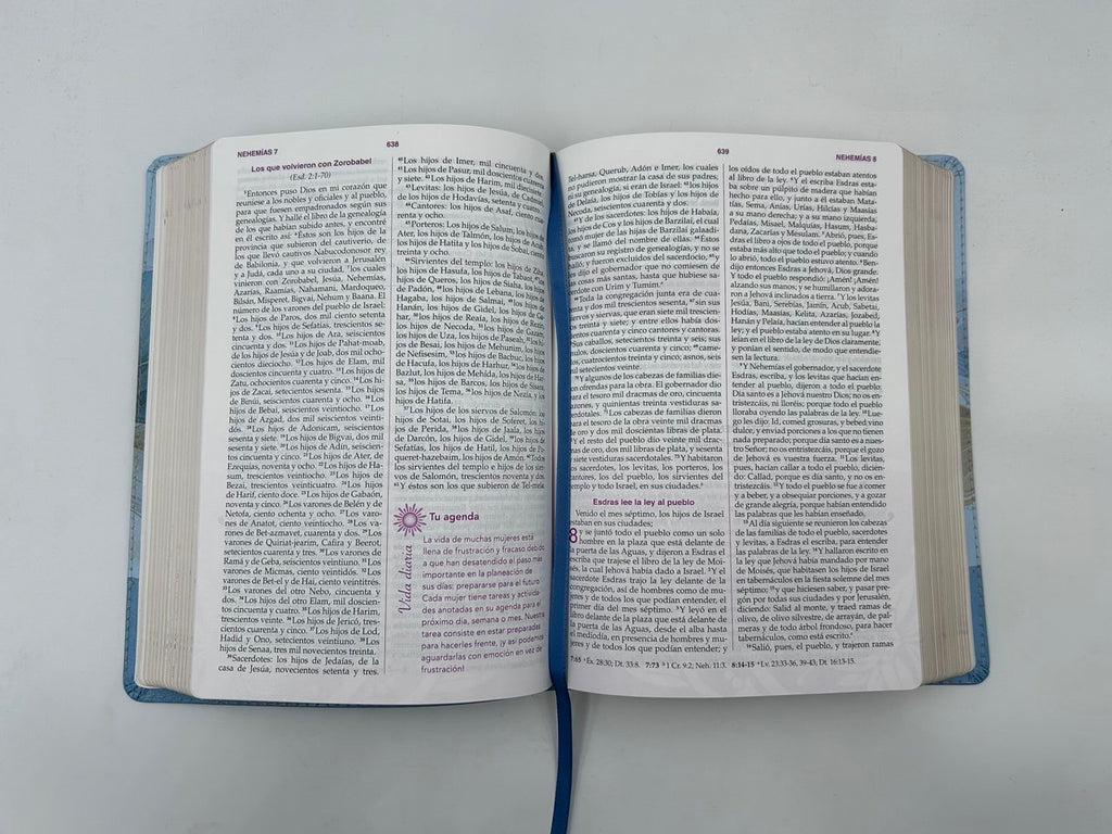 Biblia RVR 1960 de la Mujer Conforme al Corazón de Dios Edición pétalos