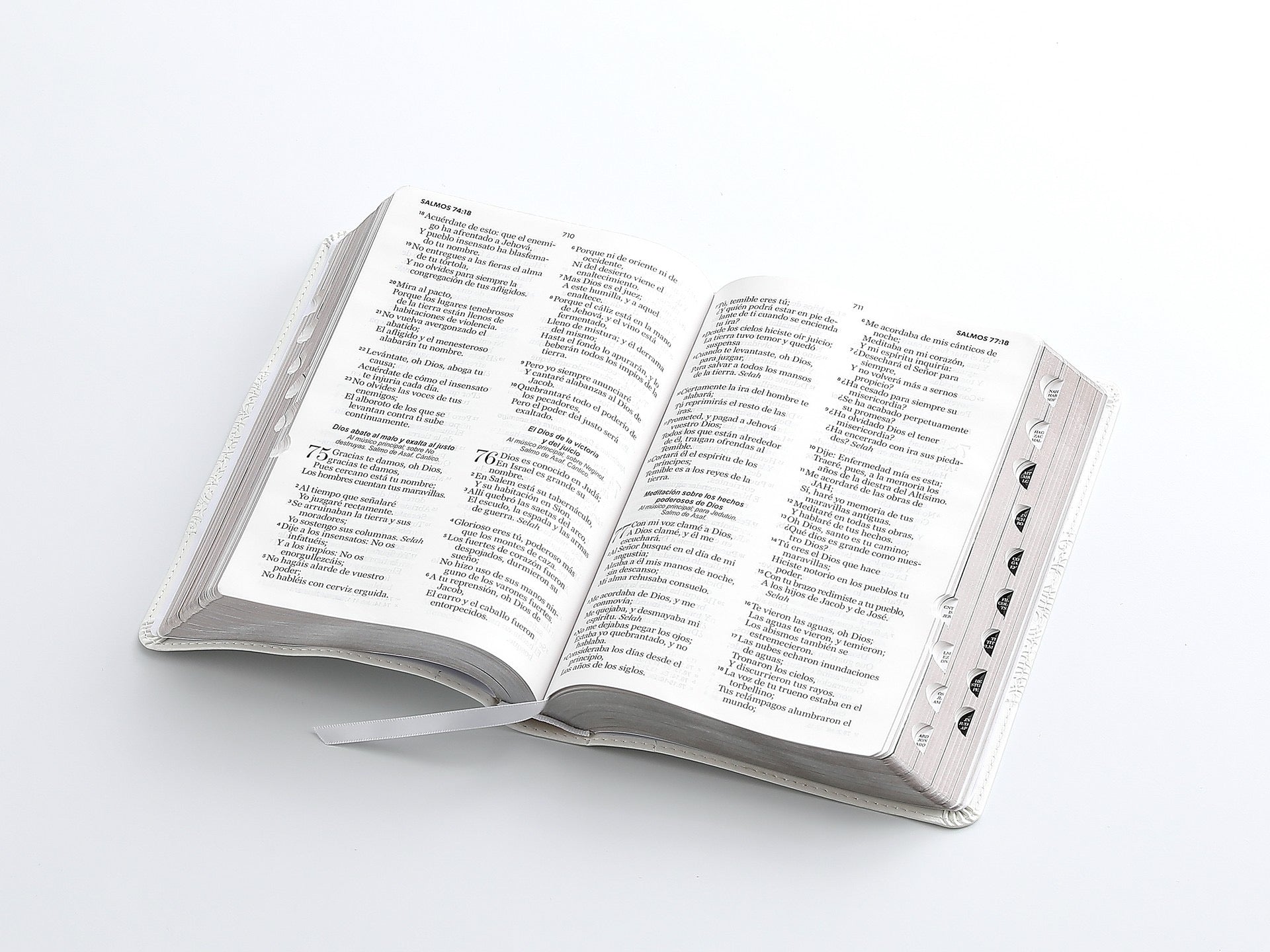 Biblia RVR60 especial de bodas con índice y caja de regalo