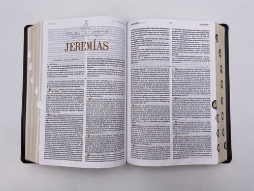 Biblia de estudio Patrística RVR77 café con indice
