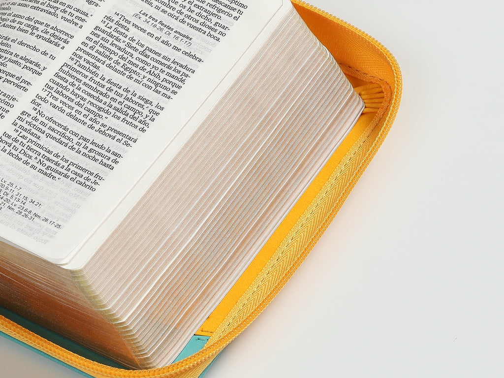 Biblia RVR60 de bolsillo Primor Amarillo