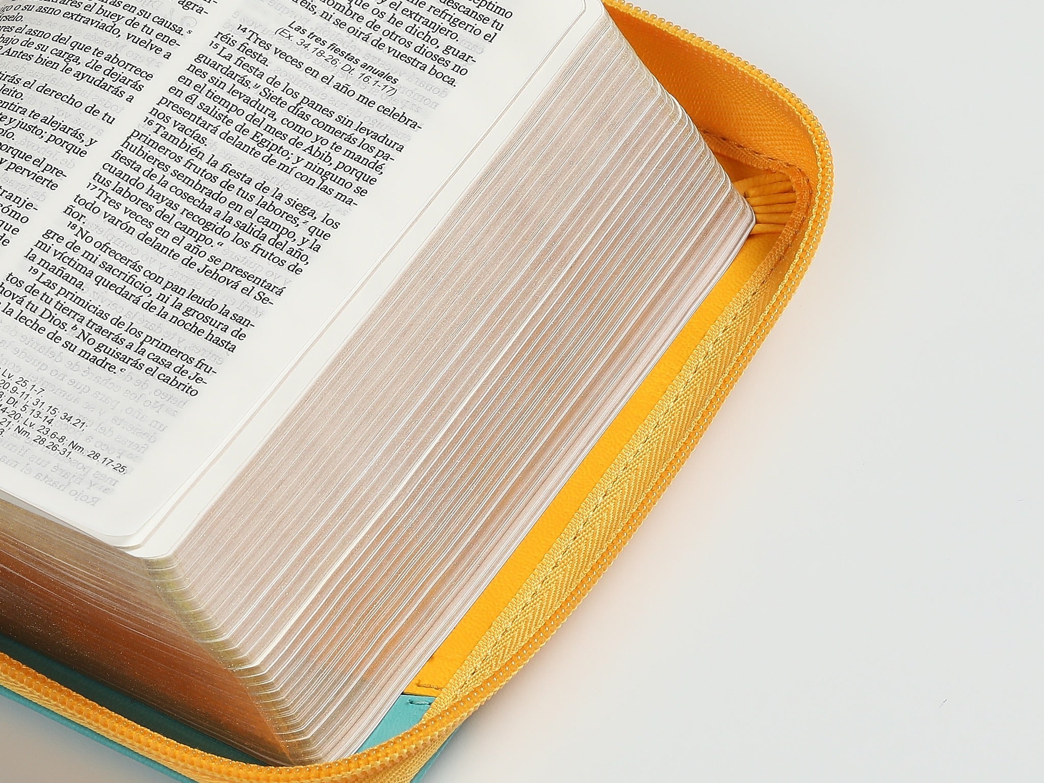 Biblia RVR60 de bolsillo Primor Amarillo