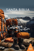Biblia NVI Peninsular LG Rústica Aventura 1 Botas Edición misionera