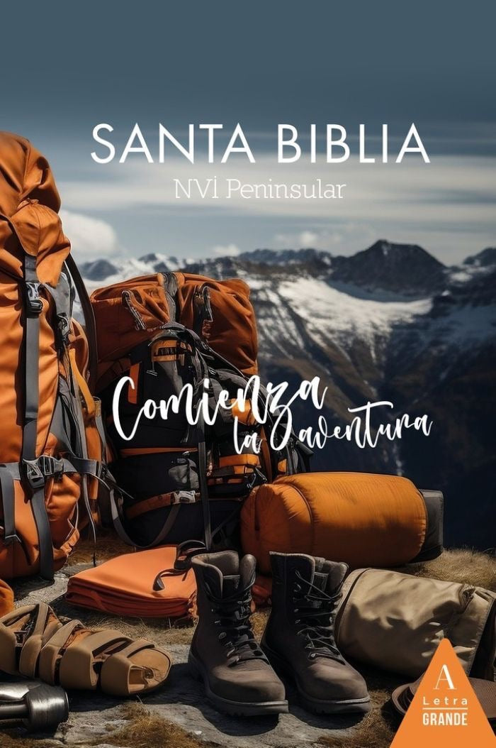 Biblia NVI Peninsular LG Rústica Aventura 1 Botas Edición misionera