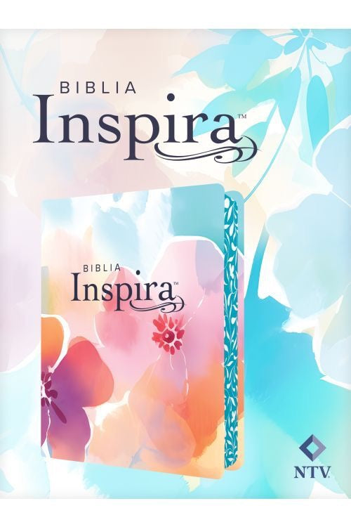 Biblia NTV Inspira con Filament Símil Piel Paraíso Floral