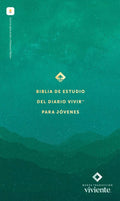 Biblia NTV de Estudio Diario Vivir para Jóvenes Verde Tapa Dura