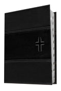 Biblia NTV de Estudio Diario Vivir Letra Grande Símil Piel Negro con Índice
