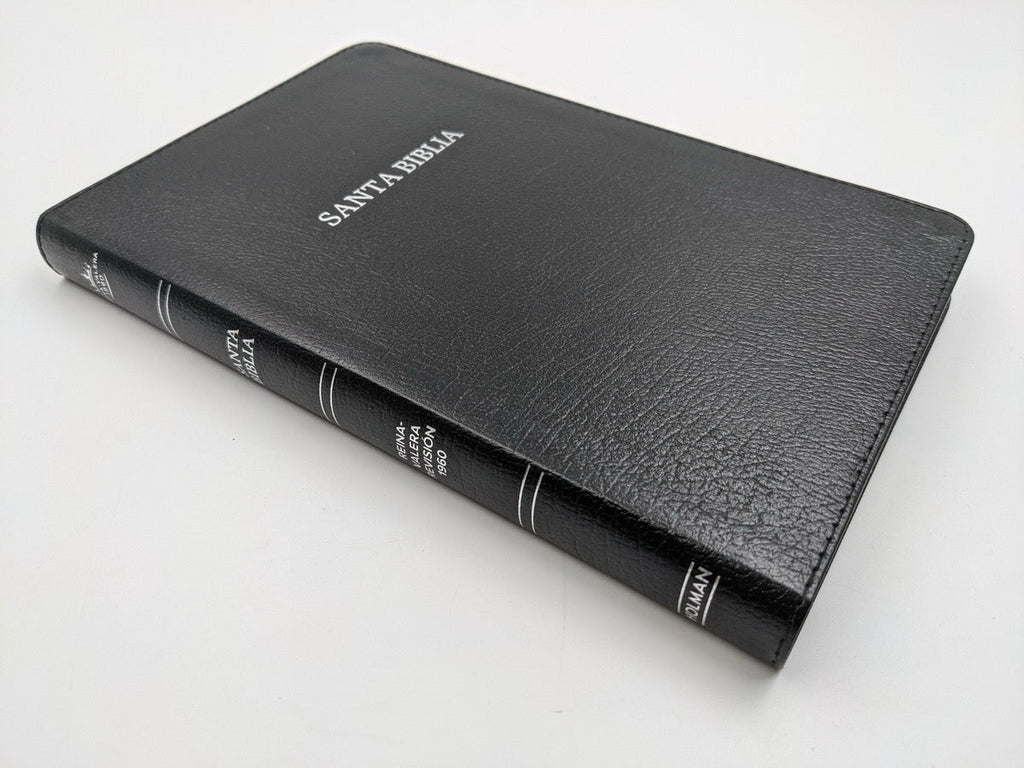 Biblia RVR 1960 Ultrafina Piel Negra